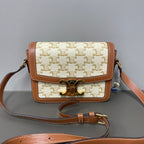 Celine Leather Gold Crossbody