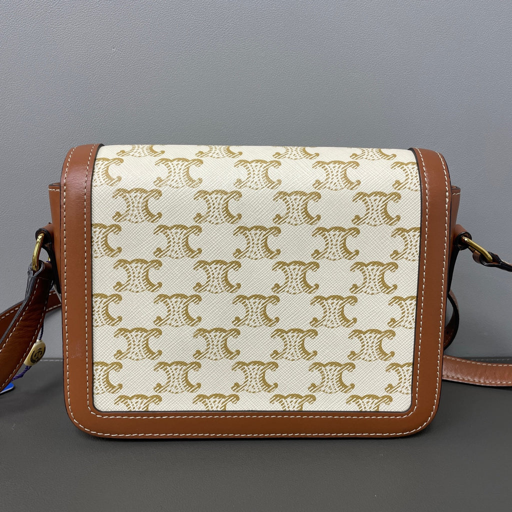 Celine Leather Gold Crossbody