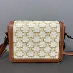 Celine Leather Gold Crossbody