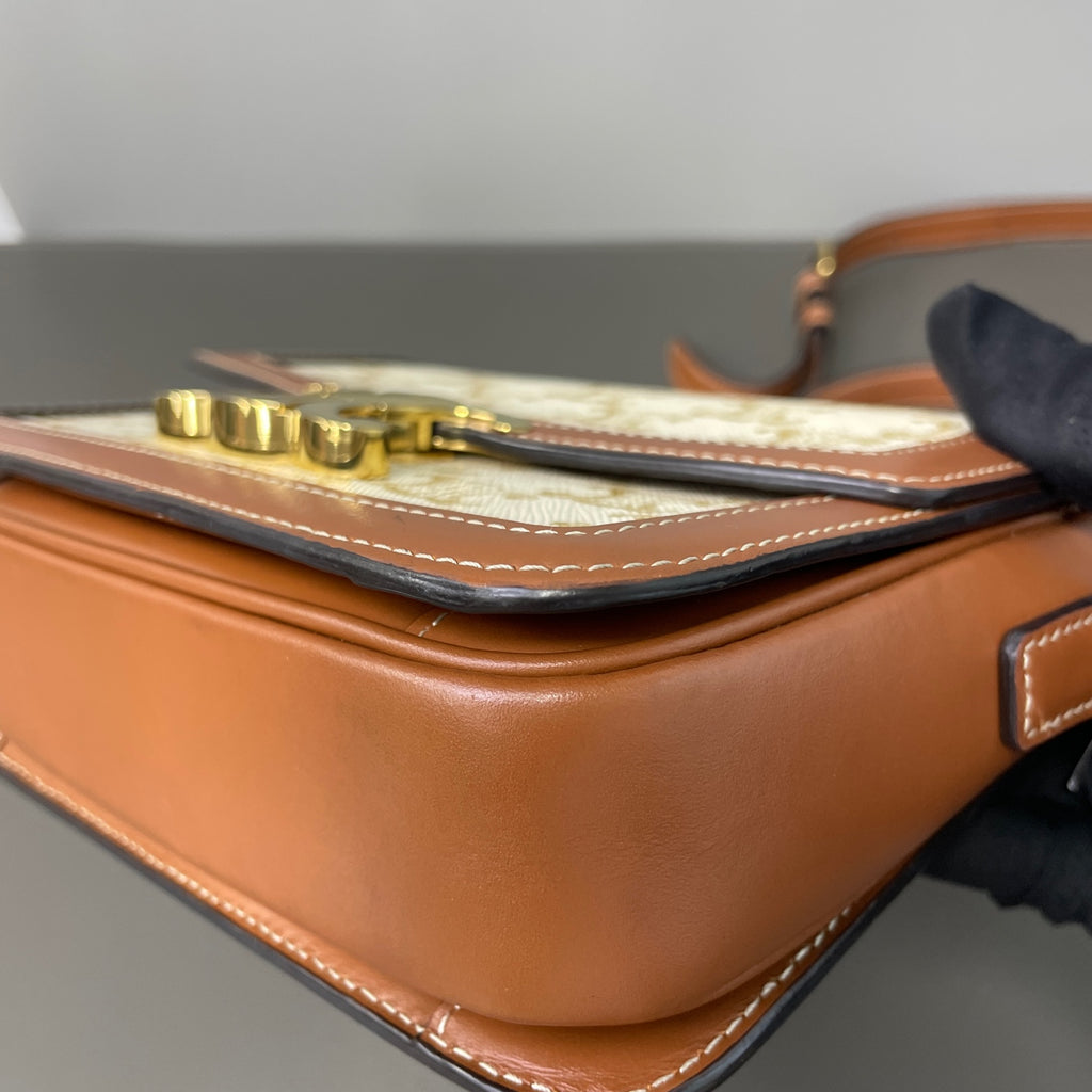 Celine Leather Gold Crossbody