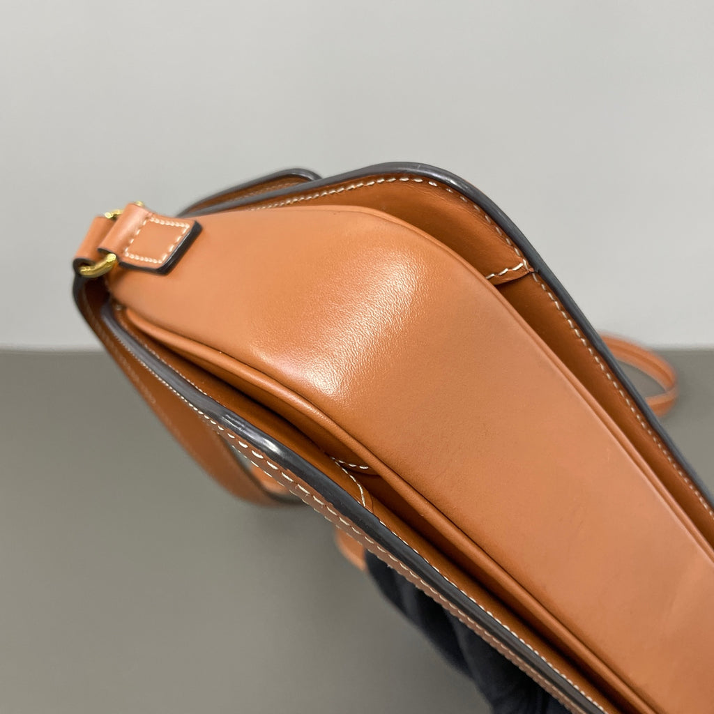 Celine Leather Gold Crossbody