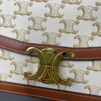 Celine Leather Gold Crossbody