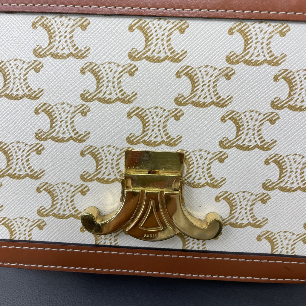 Celine Leather Gold Crossbody