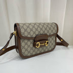 Gucci Canvas Brown Messenger Bag