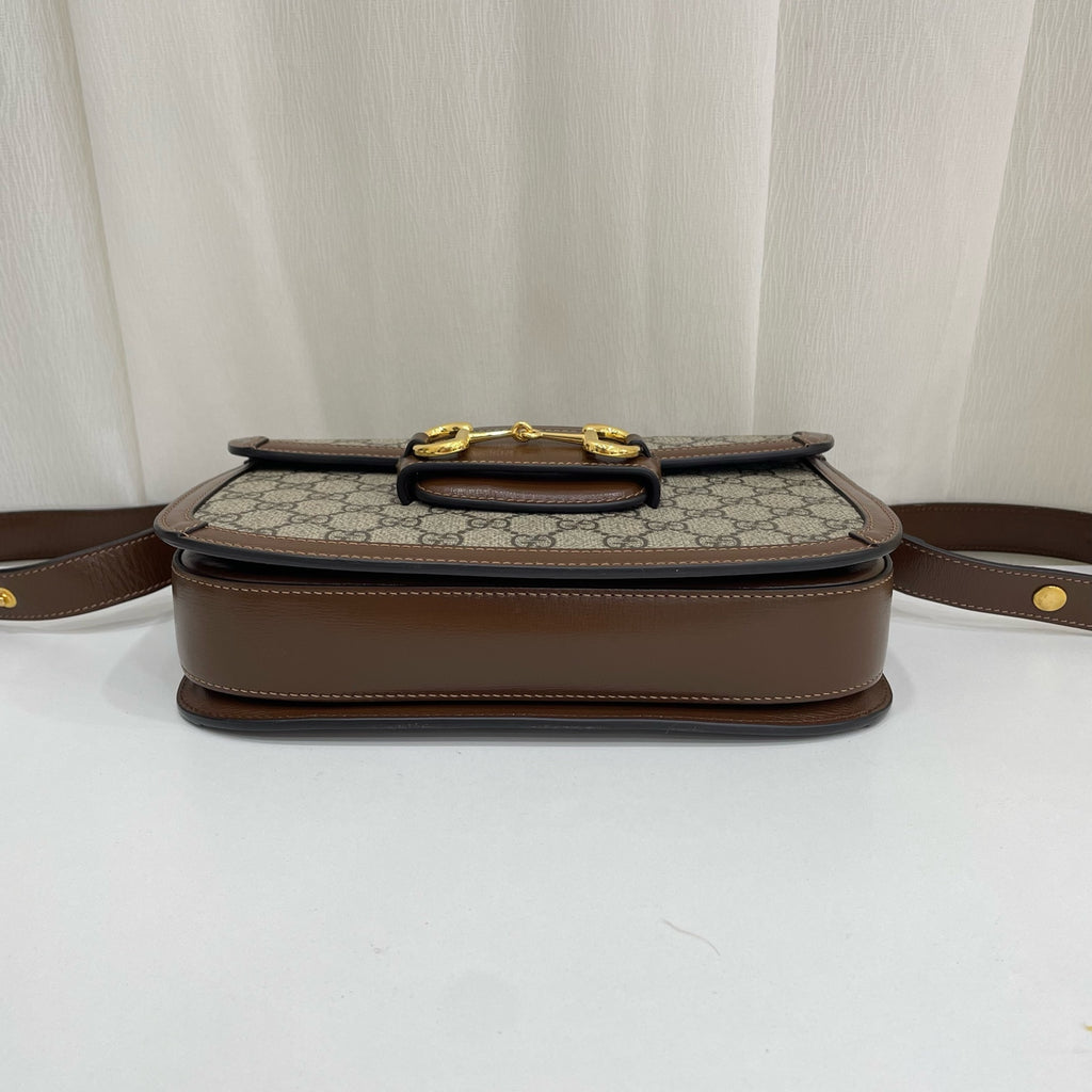 Gucci Canvas Brown Messenger Bag