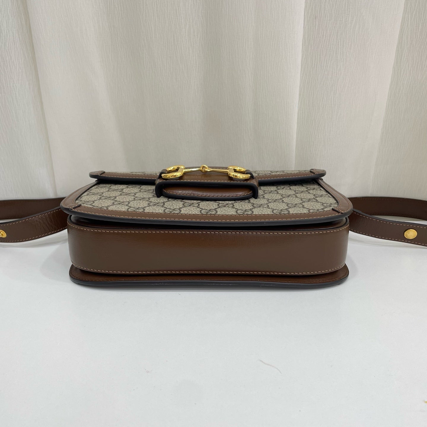 Gucci Canvas Brown Messenger Bag