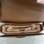 Gucci Canvas Brown Messenger Bag