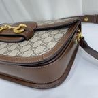 Gucci Canvas Brown Messenger Bag