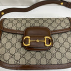 Gucci Canvas Brown Messenger Bag