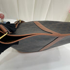 Celine Canvas Brown Bucket & Drawstring Bag