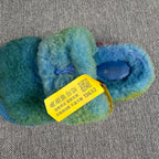 Celine Leather Blue Flip flop