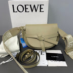 Loewe Alcantara Saddle Bag