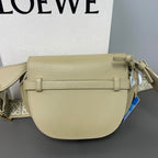 Loewe Alcantara Saddle Bag