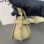 Loewe Alcantara Saddle Bag