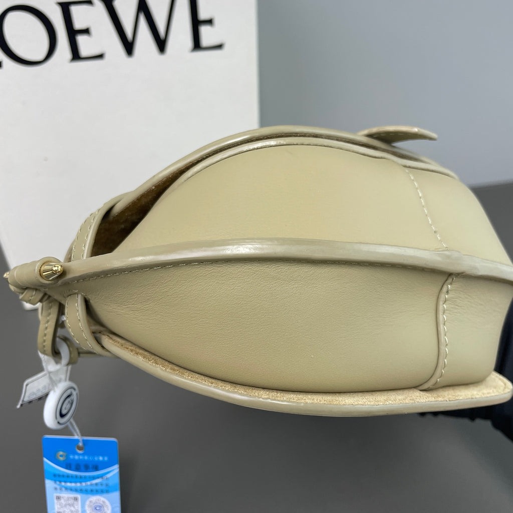 Loewe Alcantara Saddle Bag