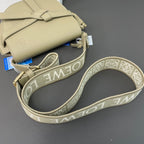 Loewe Alcantara Saddle Bag