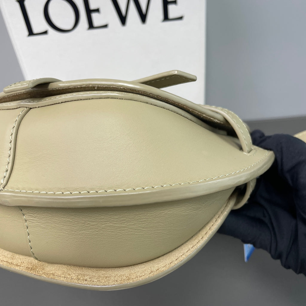 Loewe Alcantara Saddle Bag
