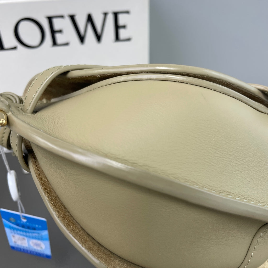 Loewe Alcantara Saddle Bag