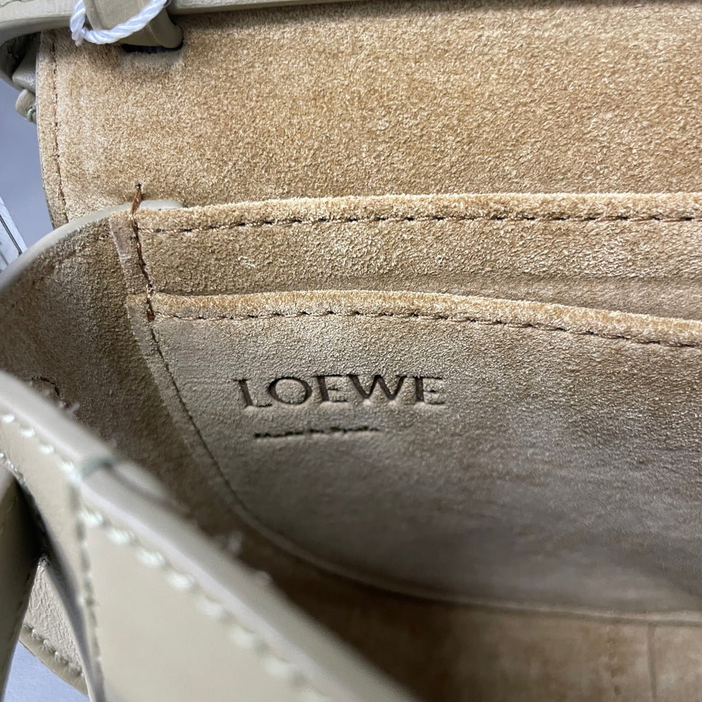 Loewe Alcantara Saddle Bag