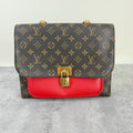 Louis Vuitton Red Messenger Bag M44286