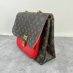Louis Vuitton Red Messenger Bag M44286