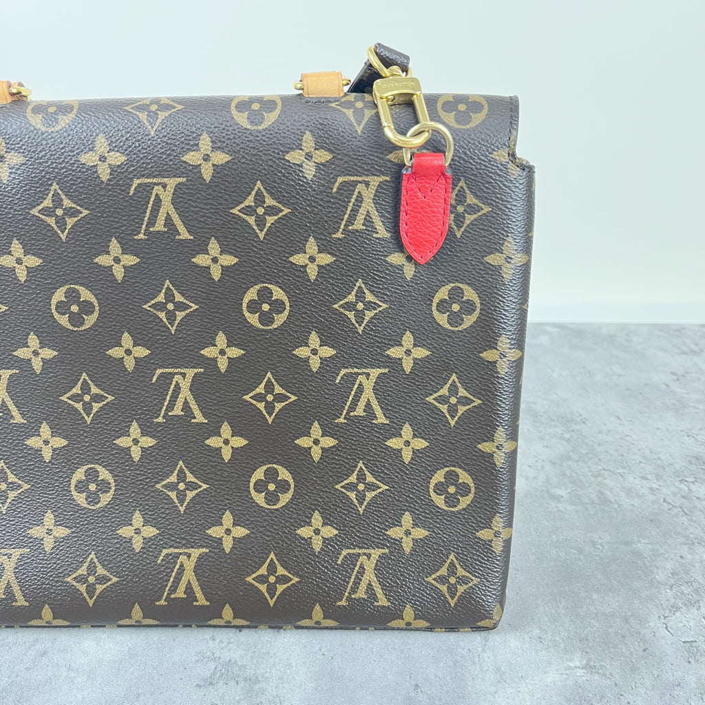 Louis Vuitton Red Messenger Bag M44286