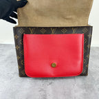 Louis Vuitton Red Messenger Bag M44286