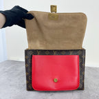 Louis Vuitton Red Messenger Bag M44286