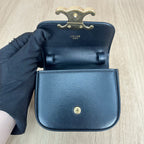 Celine TRIOMPHE Mini Glossy Calfskin Handbag 10I513DPV.38NO