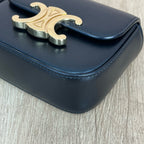 Celine TRIOMPHE Mini Glossy Calfskin Handbag 10I513DPV.38NO