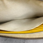 Gucci Neo Vintage GG Supreme canvas clutch bag Canvas Yellow Clutch 473956 K9GOT 8861