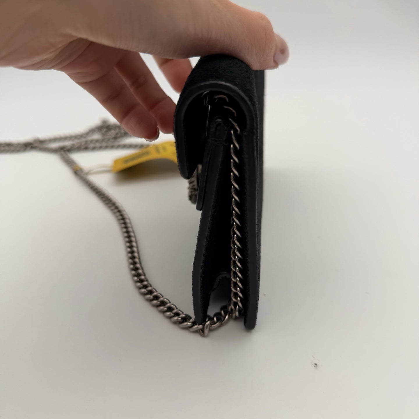 Gucci Velvet Black Shoulder Bag