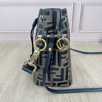 Fendi Brown Bucket & Drawstring Bag 8BS010-A3ZG-F13VK