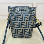 Fendi Brown Bucket & Drawstring Bag 8BS010-A3ZG-F13VK