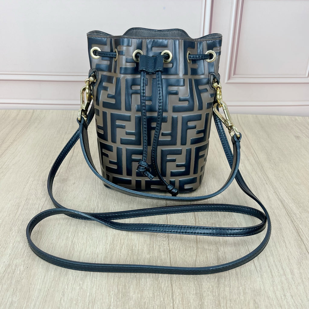 Fendi Brown Bucket & Drawstring Bag 8BS010-A3ZG-F13VK
