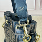 Fendi Brown Bucket & Drawstring Bag 8BS010-A3ZG-F13VK
