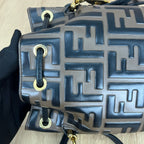 Fendi Brown Bucket & Drawstring Bag 8BS010-A3ZG-F13VK