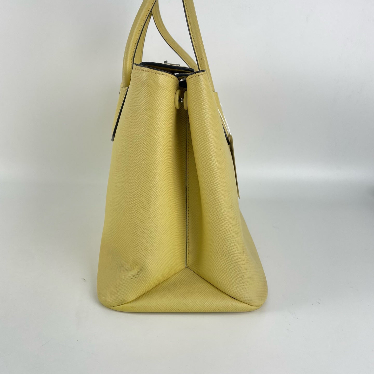 Prada Yellow Satchel