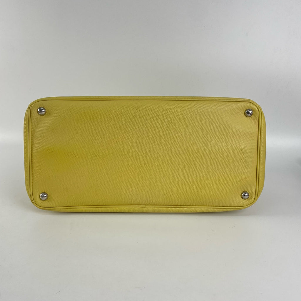 Prada Yellow Satchel