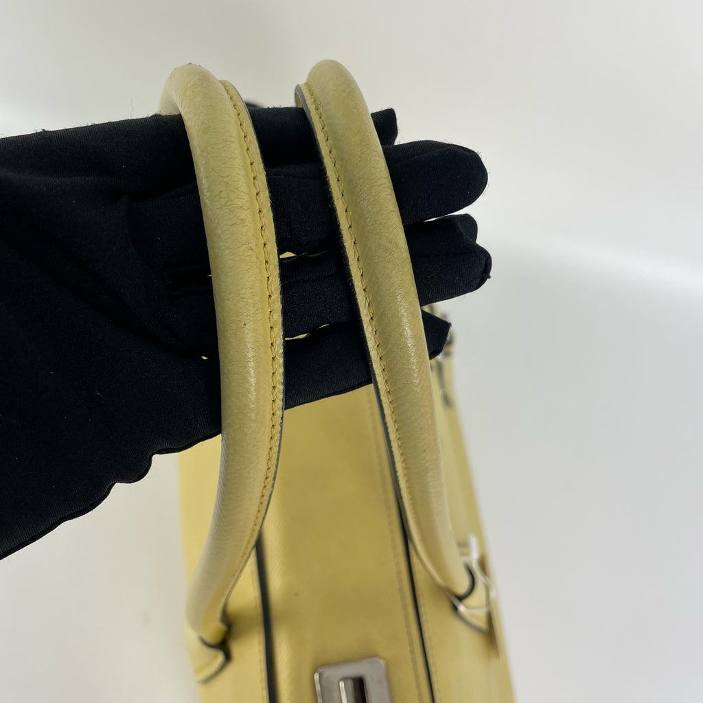Prada Yellow Satchel