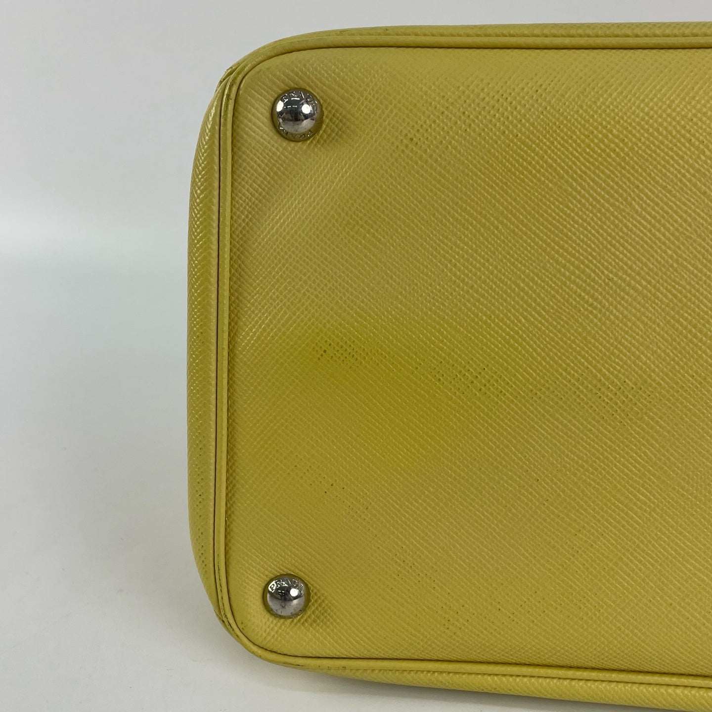 Prada Yellow Satchel