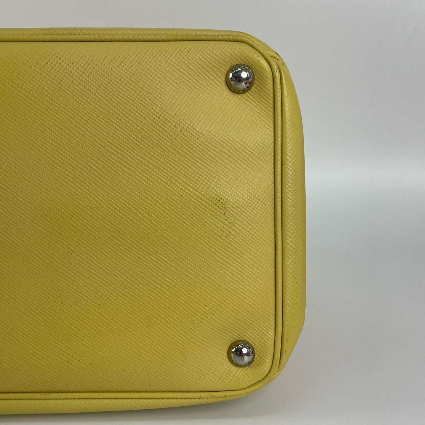 Prada Yellow Satchel