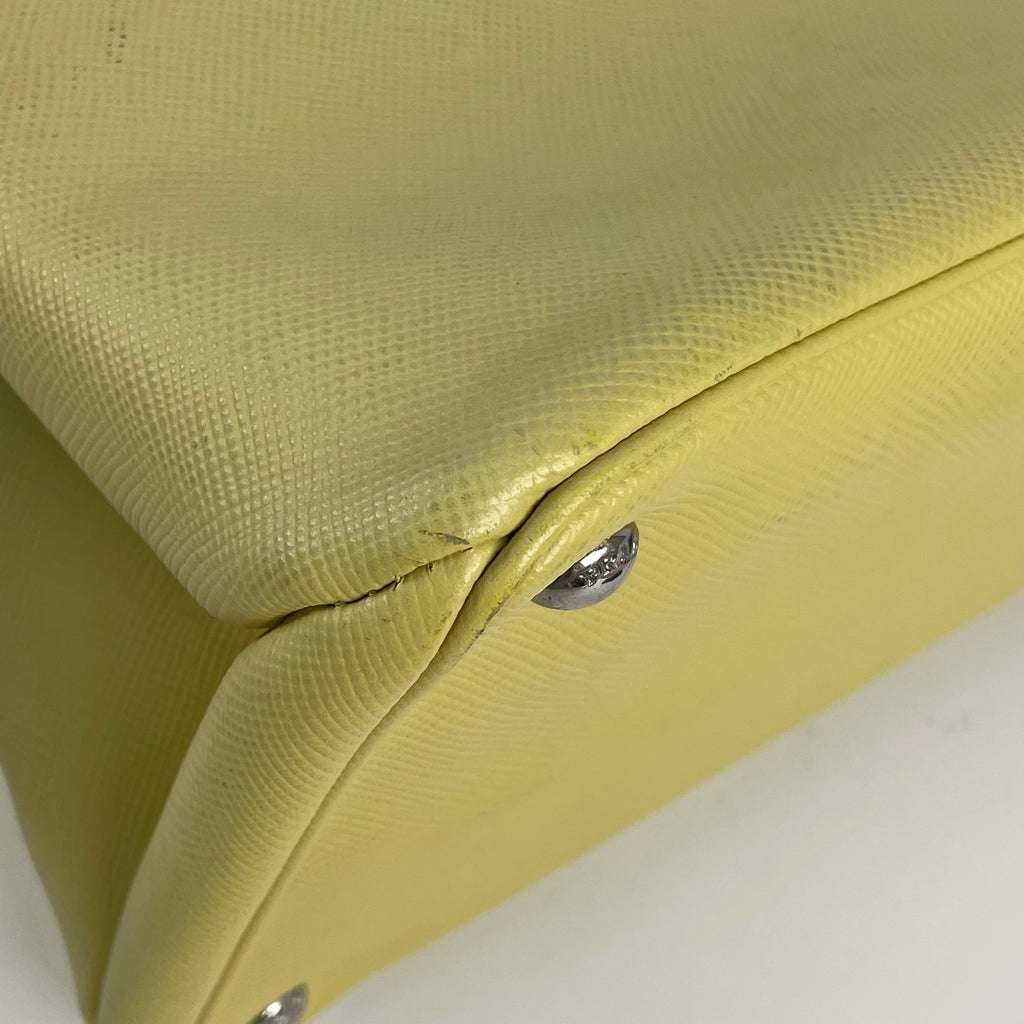 Prada Yellow Satchel