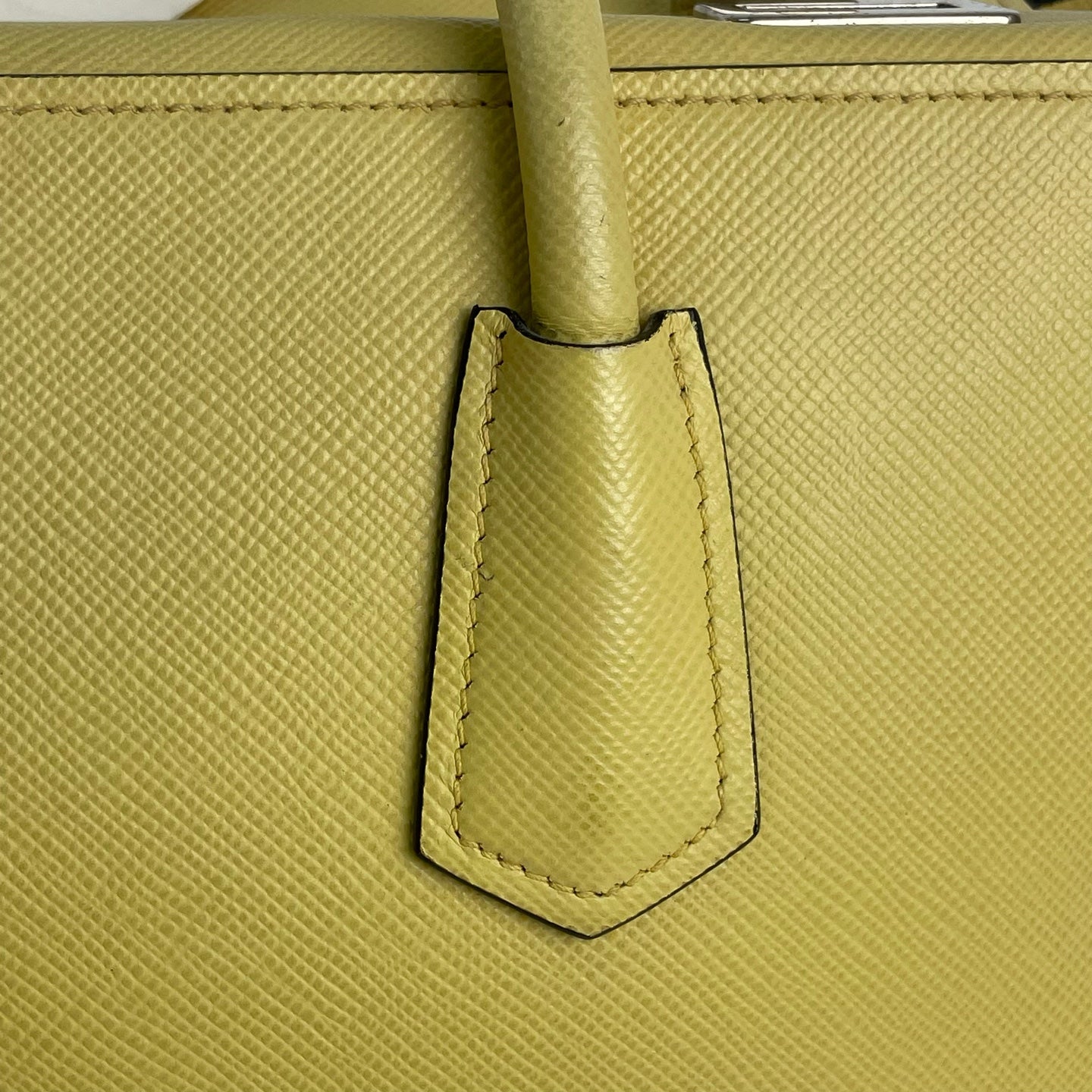 Prada Yellow Satchel