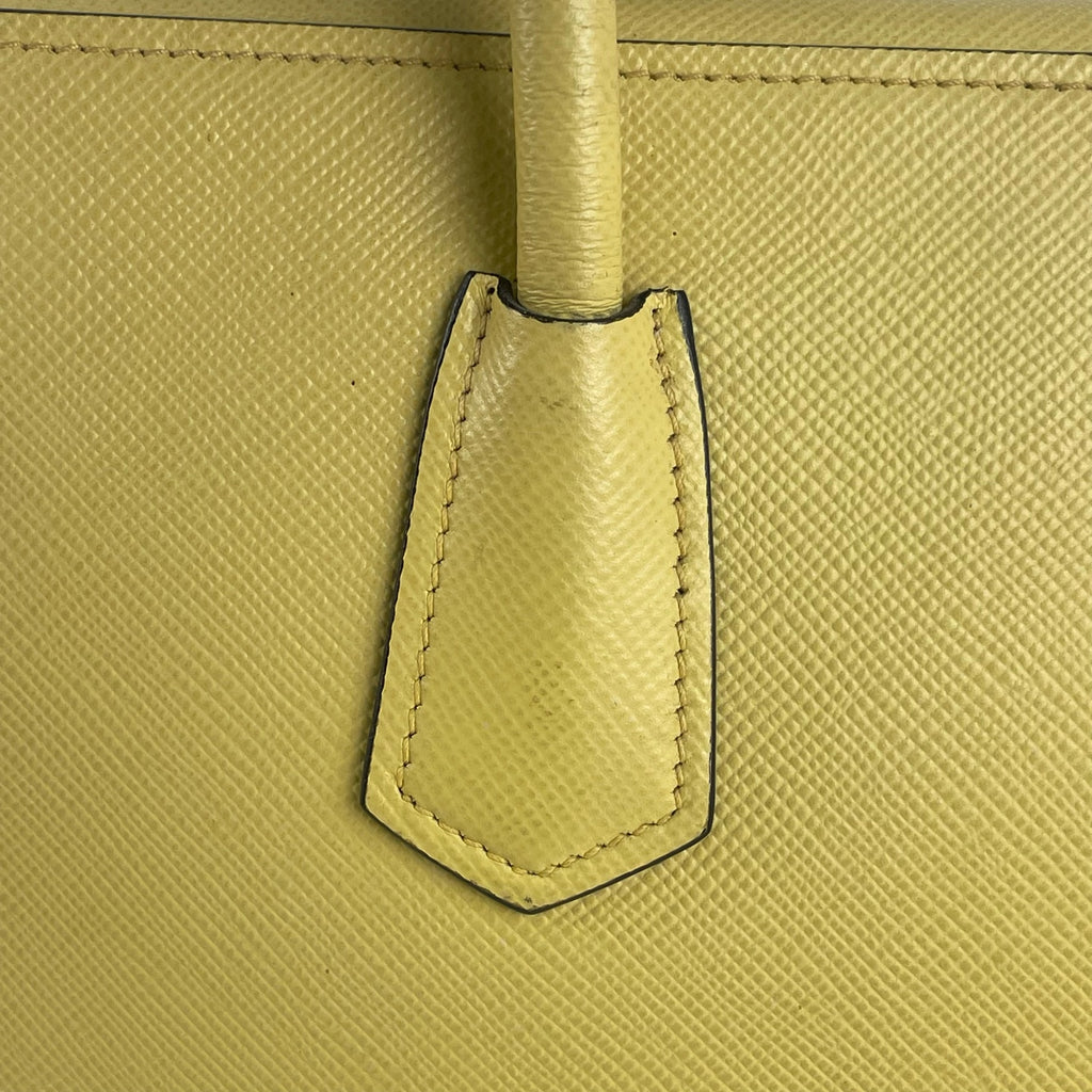 Prada Yellow Satchel