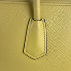 Prada Yellow Satchel
