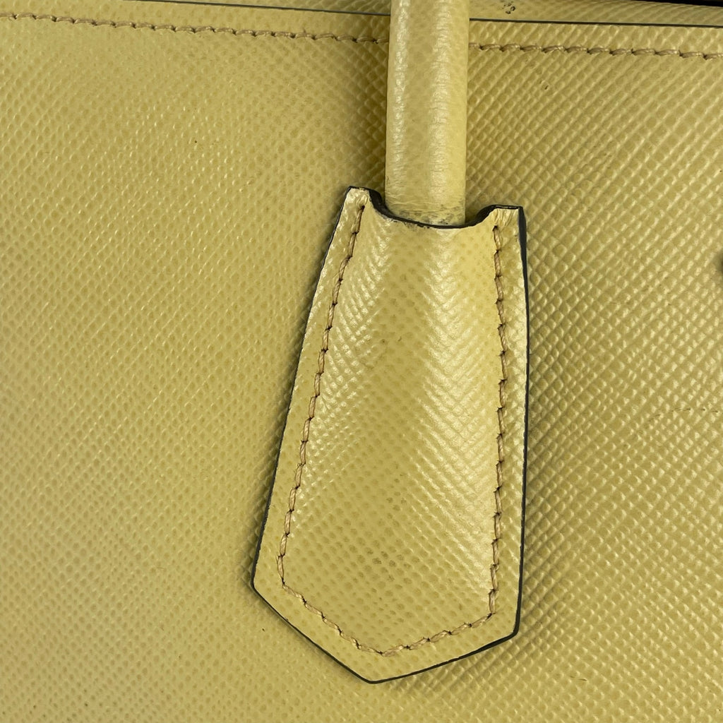 Prada Yellow Satchel