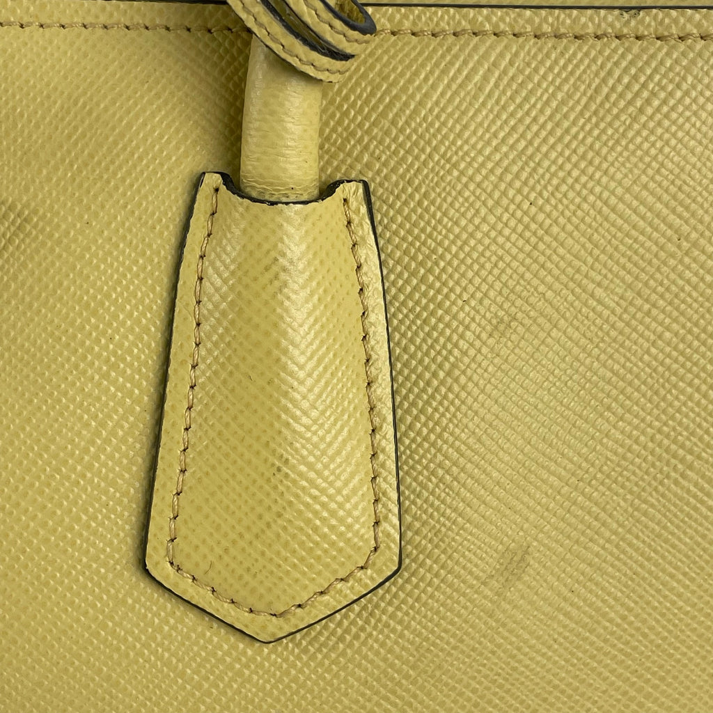 Prada Yellow Satchel