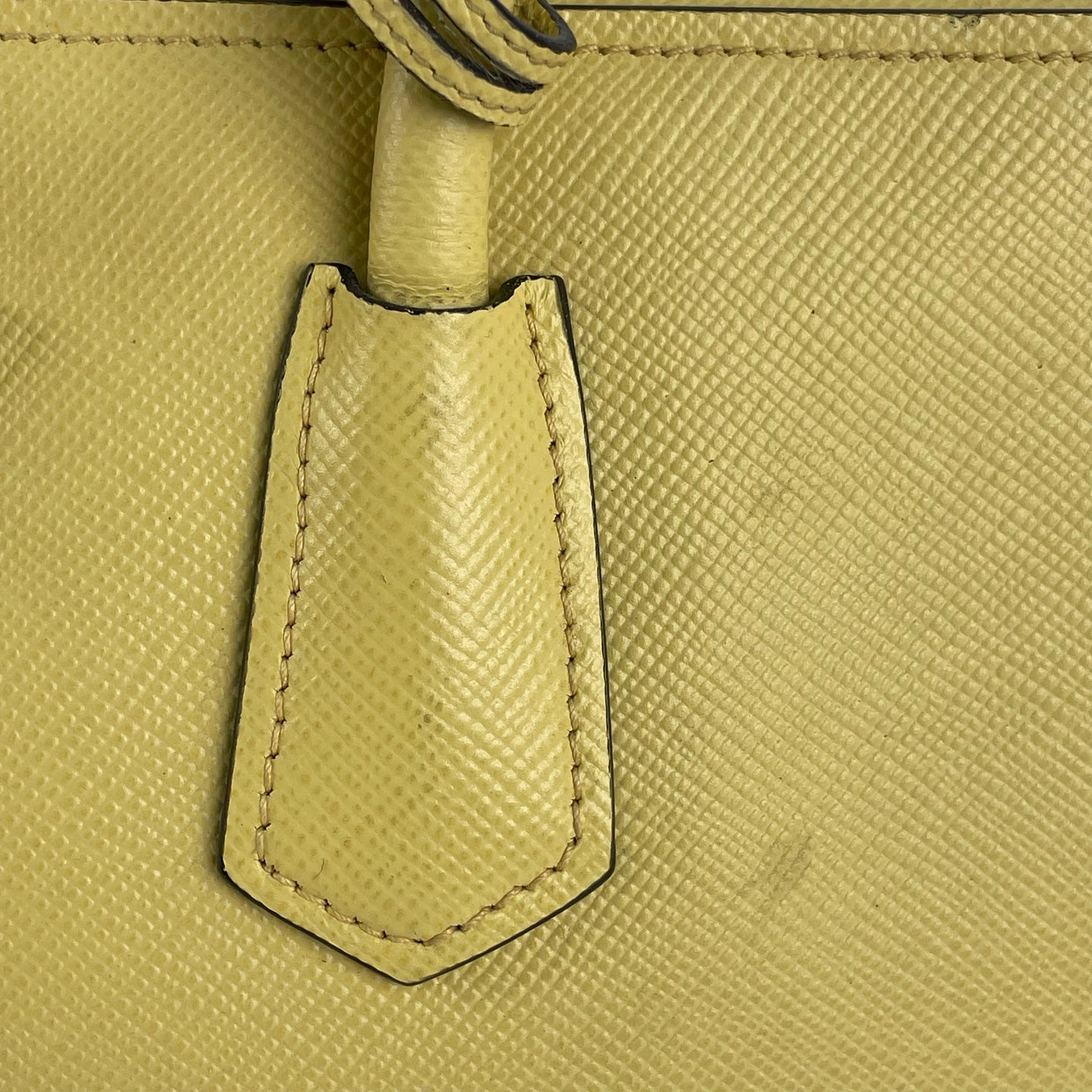 Prada Yellow Satchel