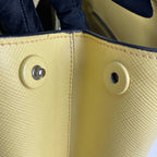 Prada Yellow Satchel